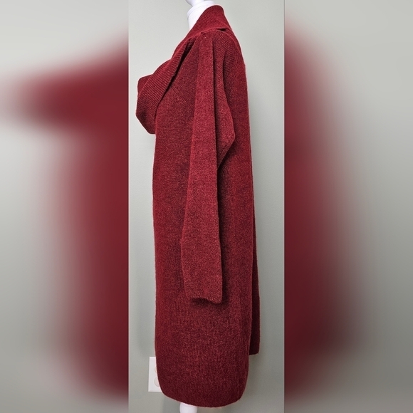 Cowl Neck Maternity Sweater Dress MAROON XXL Isabel Maternity Ingrid + Isabel - Picture 4 of 8